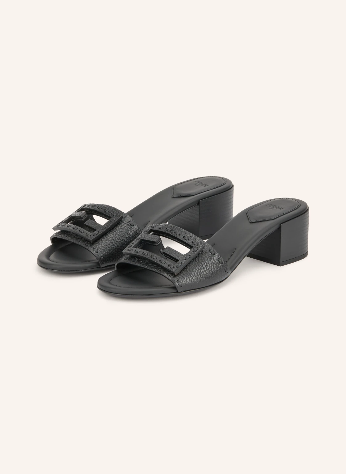 FENDI Mules mit Cut-outs