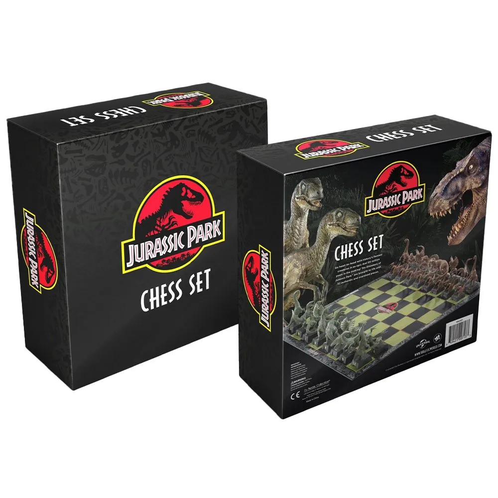 Noble Collection Jurassic Park Chess Board Game