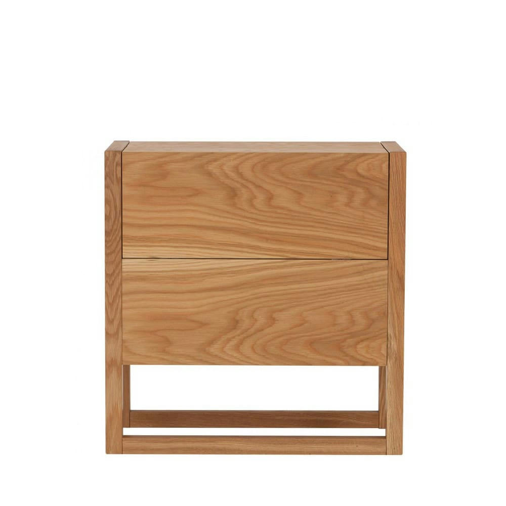 NEWEST - Mini-bar design bois massif bois clair