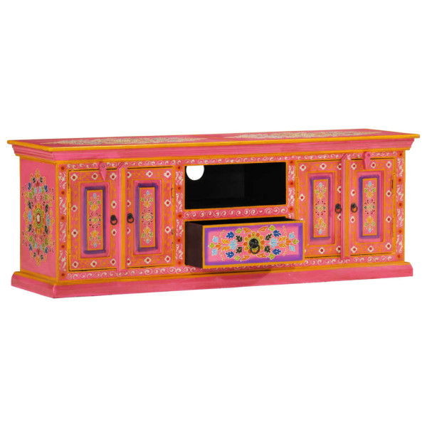 Szafka Pod TV Szafka Pod Telewizor RTV Drewniana Półka 110x30x40 cm