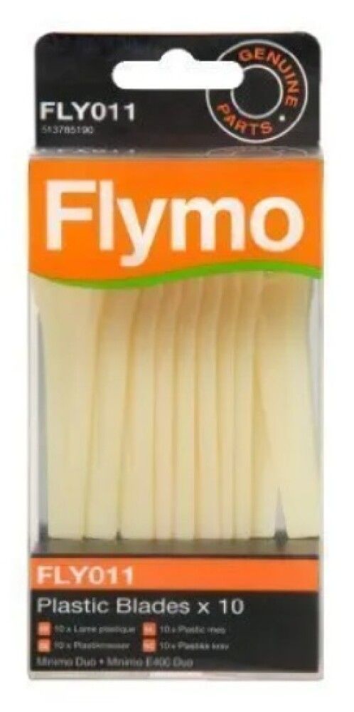 RESERVEBLAD FLYMO MINIMO TIL ROBOTGRESSKLIPPER 10 STK