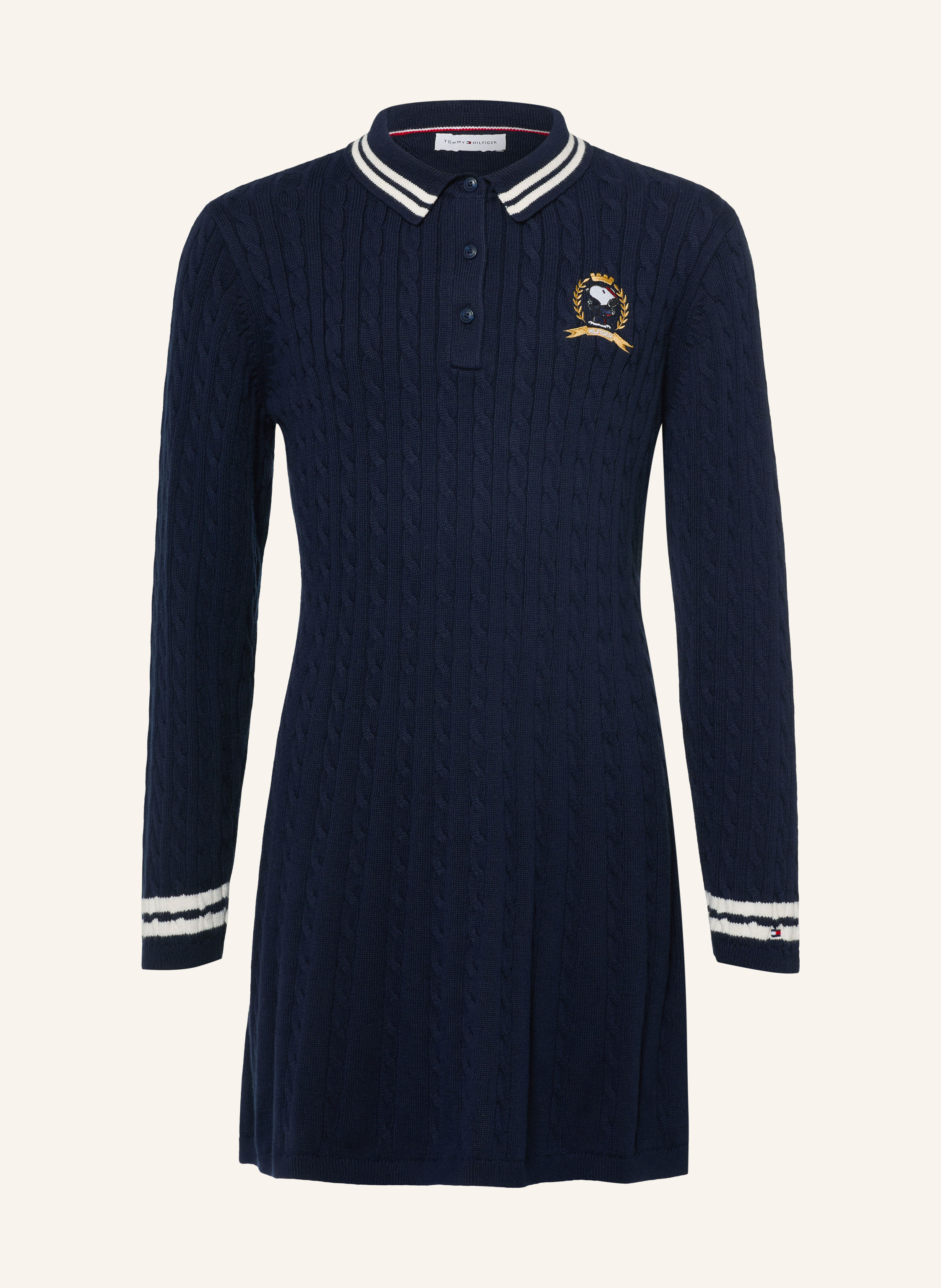 TOMMY HILFIGER Strick-Polokleid PEANUTS™