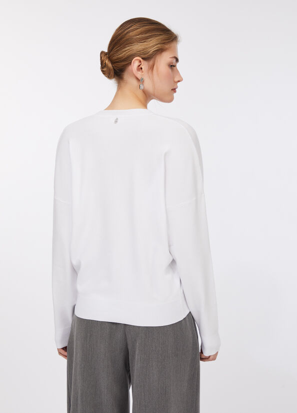 Maglia con castoni gioiello