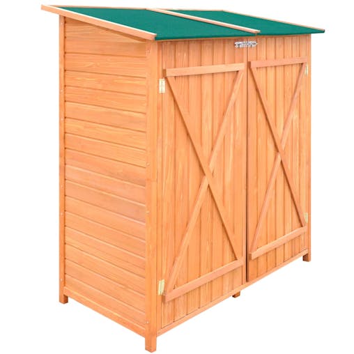 NNEVL Wooden Shed Garden Tool Shed Storage Room Large