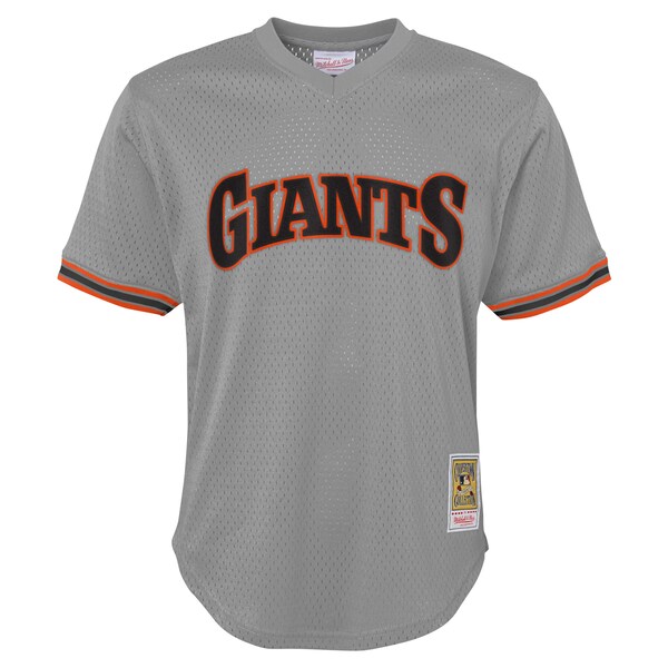 Will Clark San Francisco Giants Youth Cooperstown Collection Mesh Batting Practice Jersey - Gray
