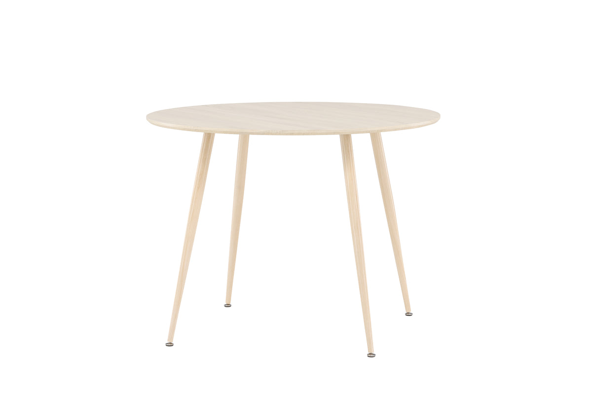 Rebellenclub Eetkamertafel Vemb - ø100 cm - Whitewash