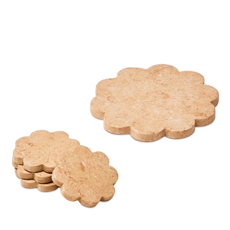 Pansy Dusty Pink Trivet