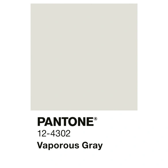 Wandfarbe »PANTONE«, Vaporous Gray, matt, 2,5 l