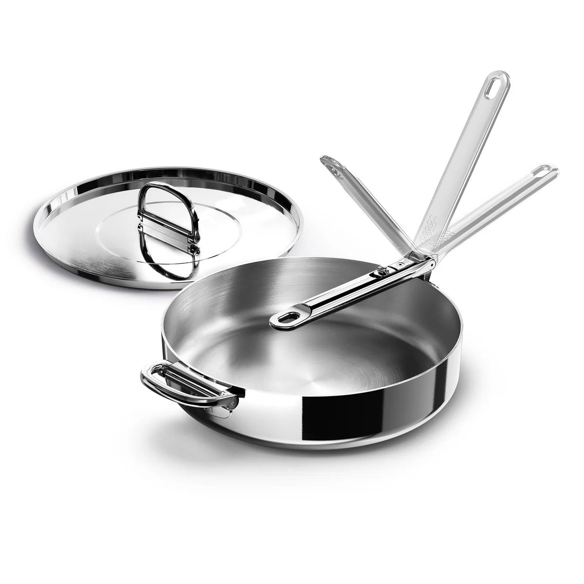 Joseph Joseph - Space Sautépfanne mit Deckel, Ø 28 cm