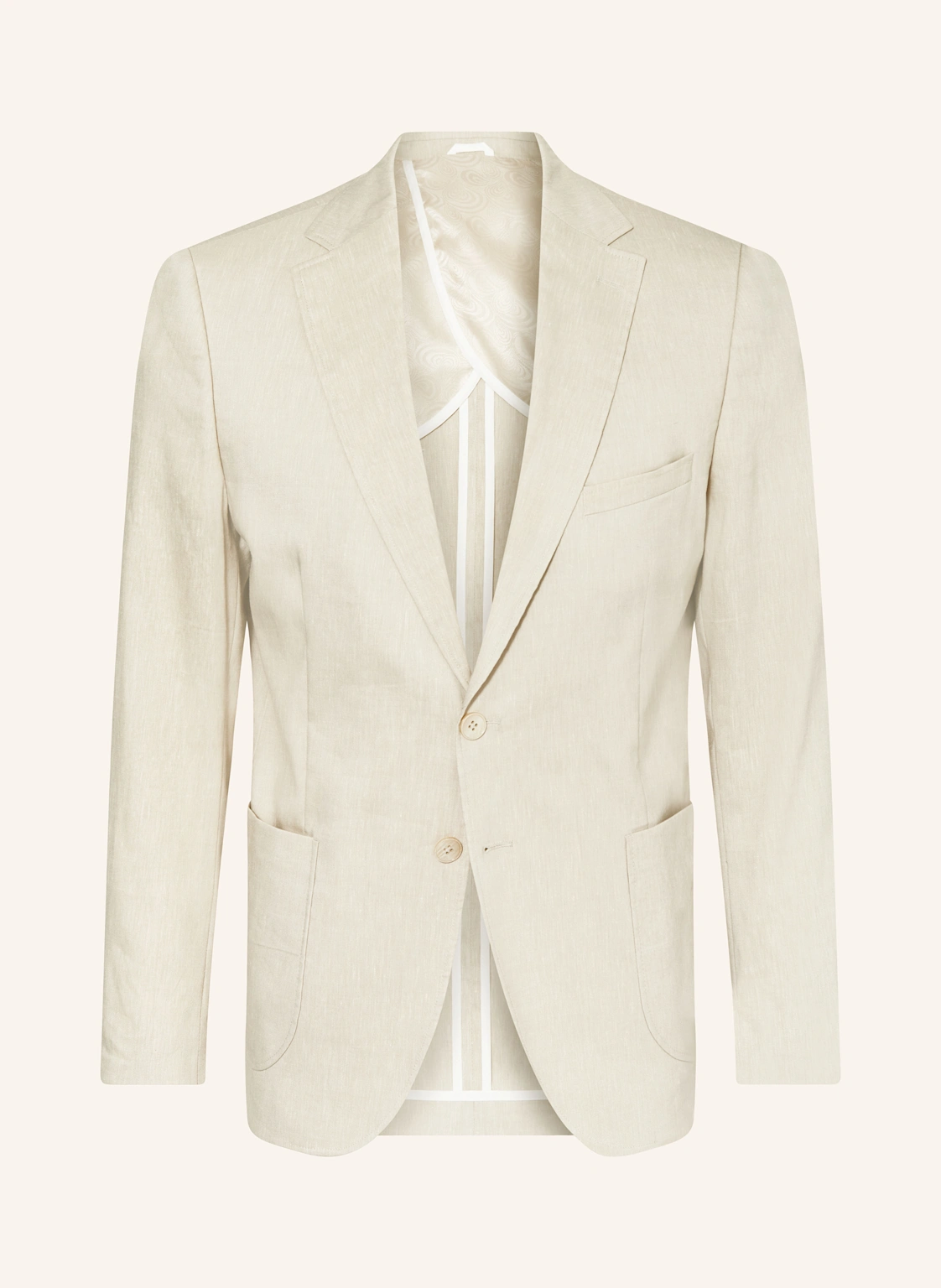 PAUL Anzugsakko Extra Slim Fit mit Leinen
