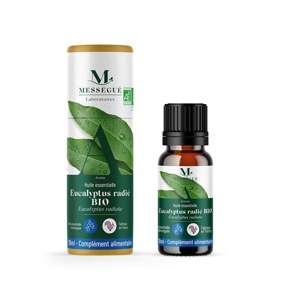 Huile essentielle eucalyptus radié bio Mességué 10ml