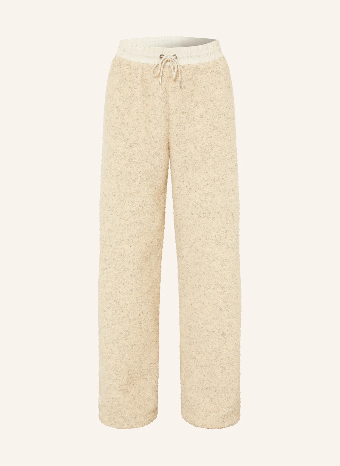 MONCLER Teddyfell-Hose mit Galonstreifen