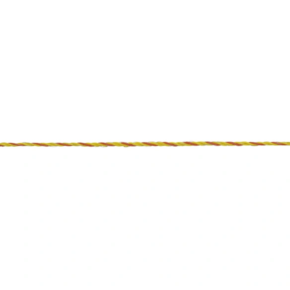 Weidezaunlitze »EconomyLine«, Länge: 25000 cm, gelb/orange