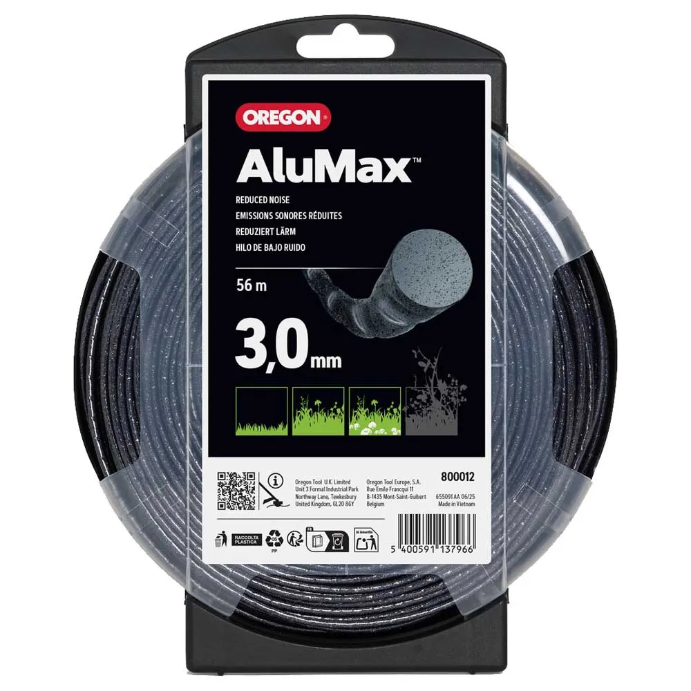 Oregon 800012 Nylium Silent 3.0 mm x 56 m Trimmer Line