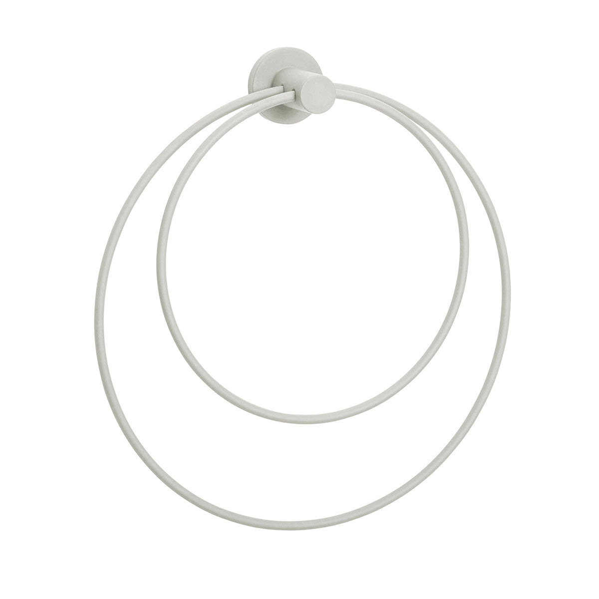 Hübsch handdoekhouder Loop - ijzer - 26x23cm