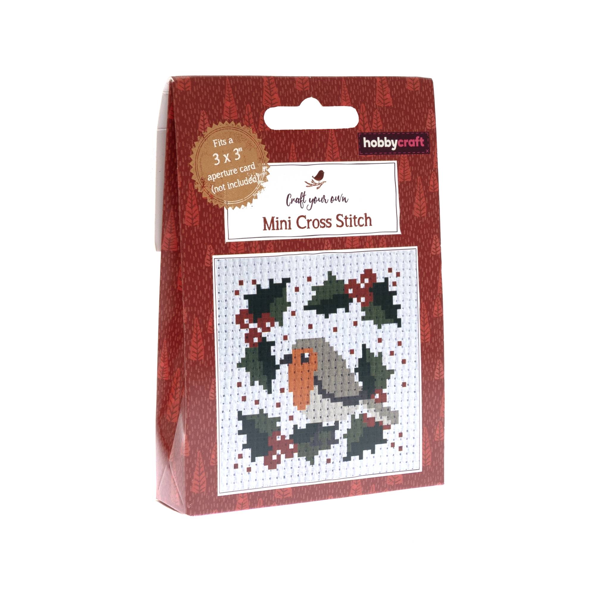 Robin Mini Cross Stitch Kit