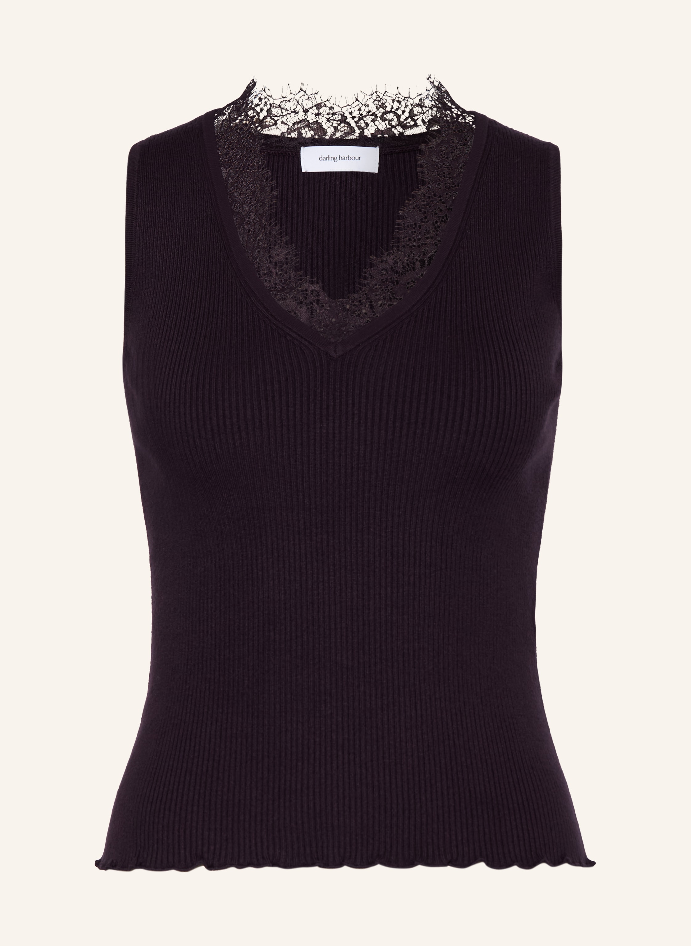 darling harbour Stricktop mit Spitze