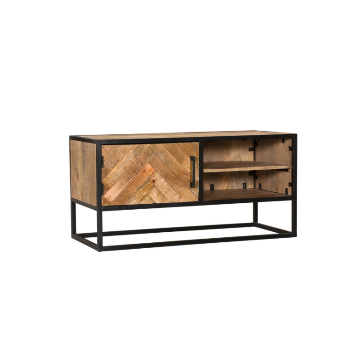 StarFurn Tv-meubel Arlington - Naturel Hout - 100x45x50cm