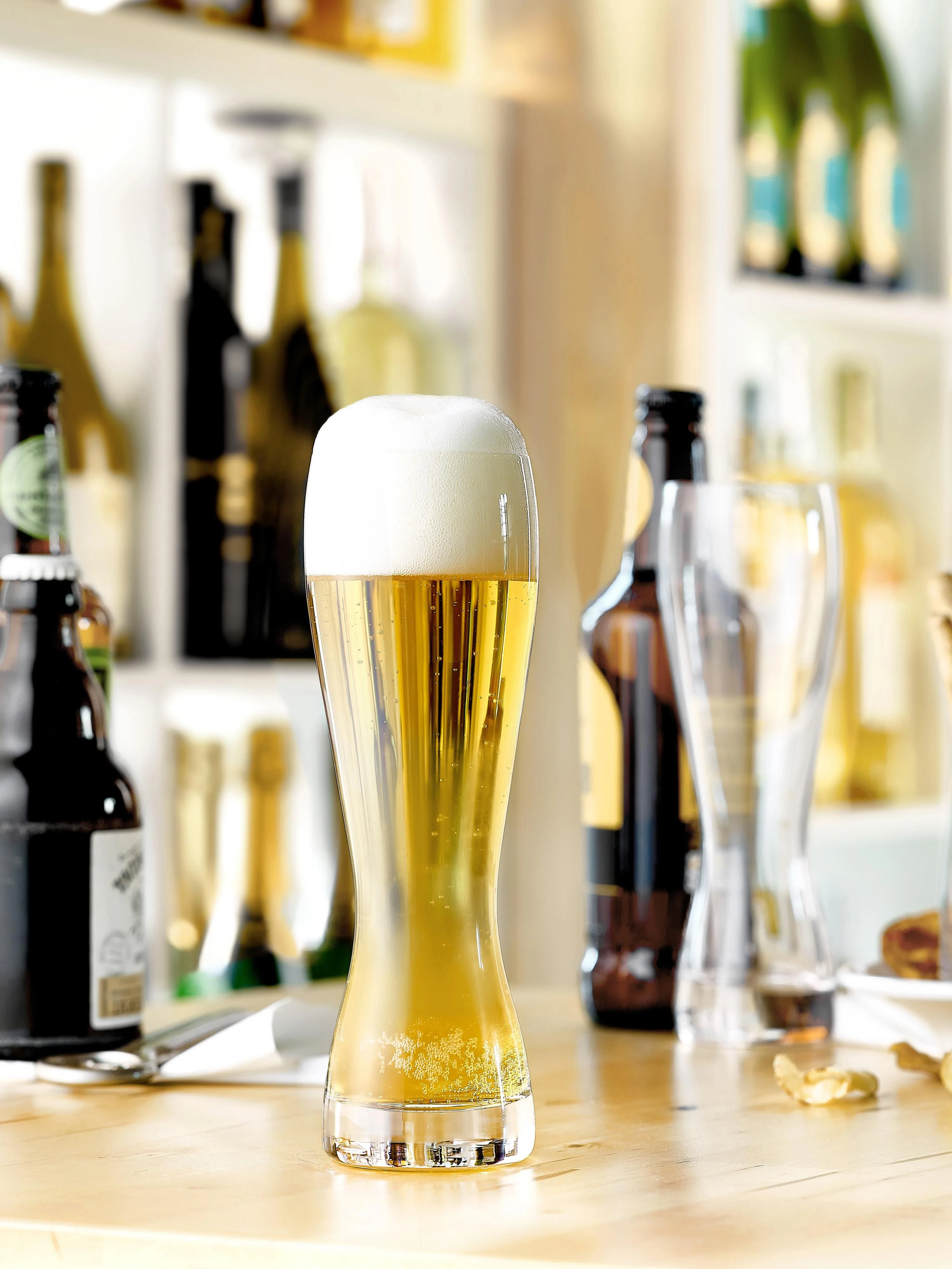 Kristall-Biergläser Grandezza, 6er-Set