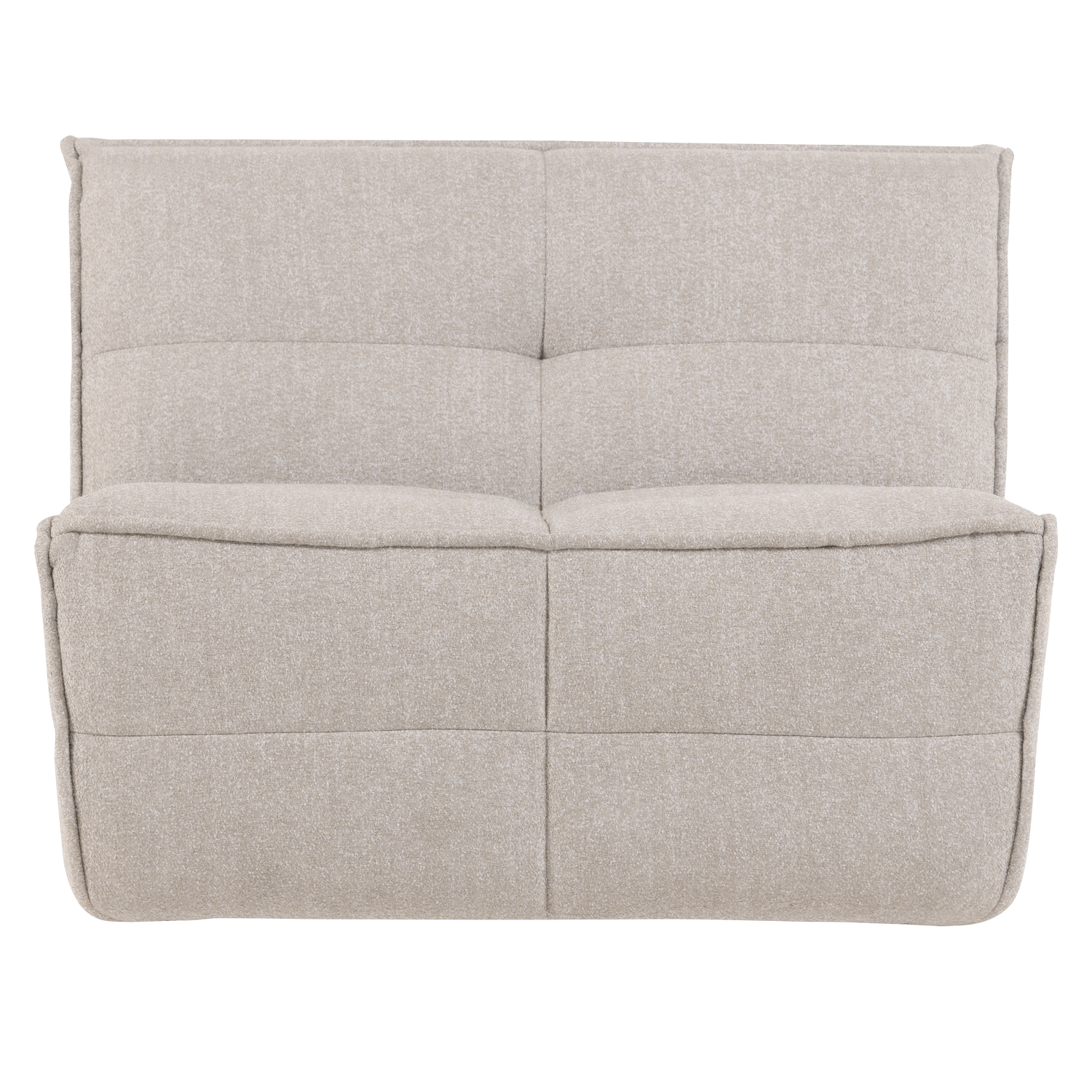 vtwonen 1-zits element Cluster - Bouclé - Zand/Beige - 82x105x92