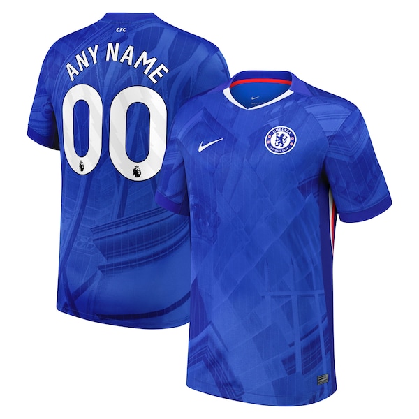 Chelsea Nike 2025/26 Home Replica Custom Jersey - Blue/Cream