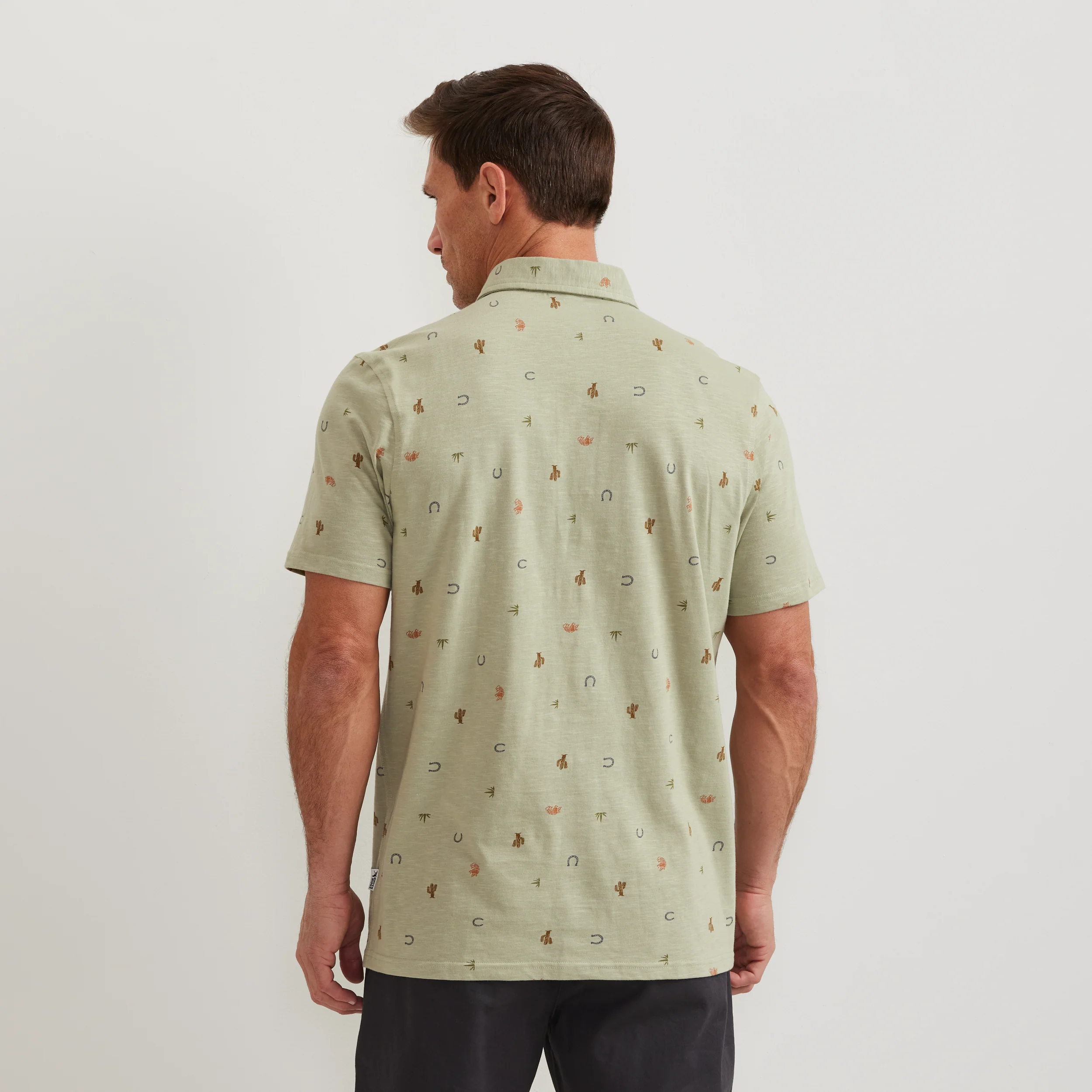 Men's Knit Baja Pocket Button-Up Shirt