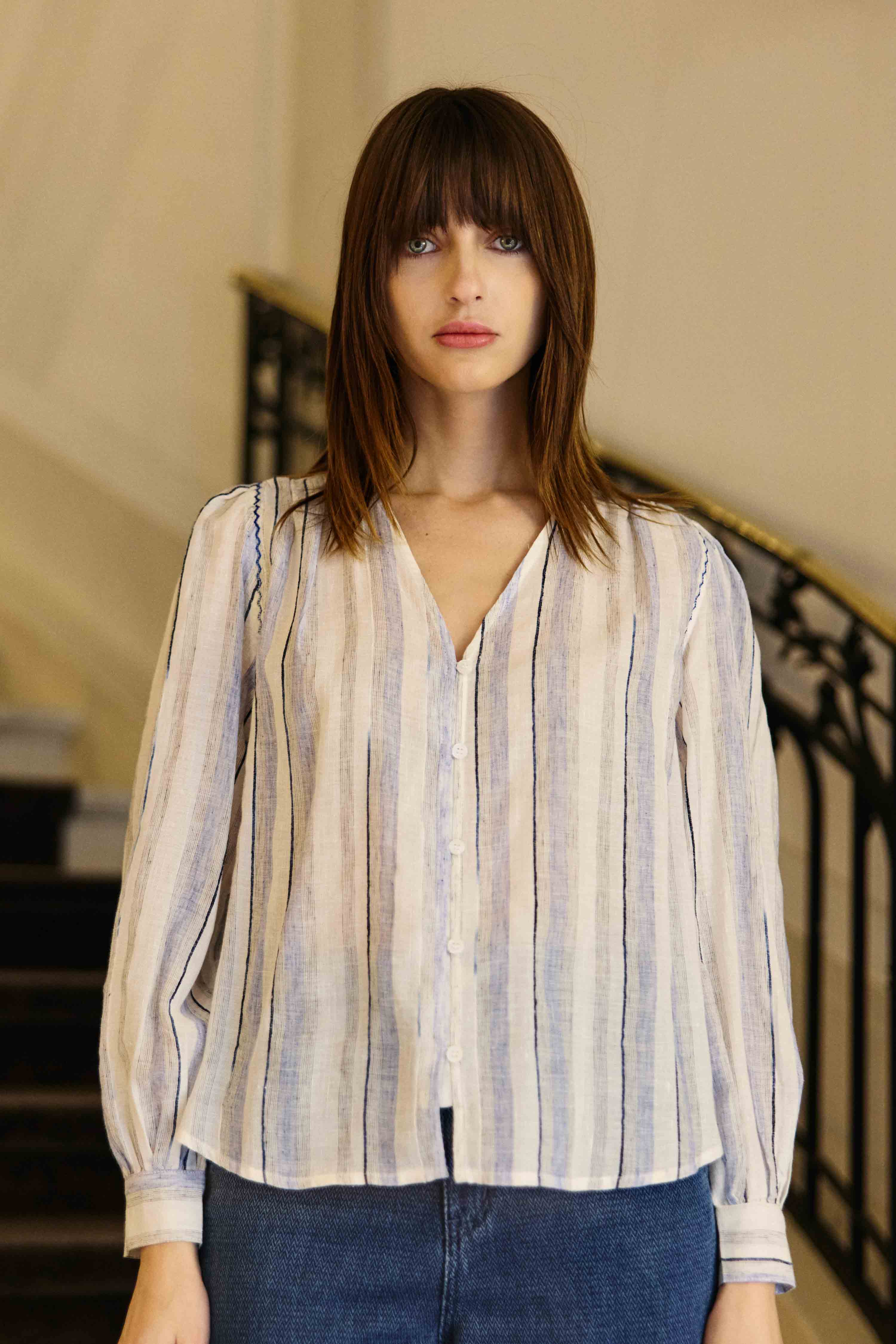 Blaike - Blouse rayée