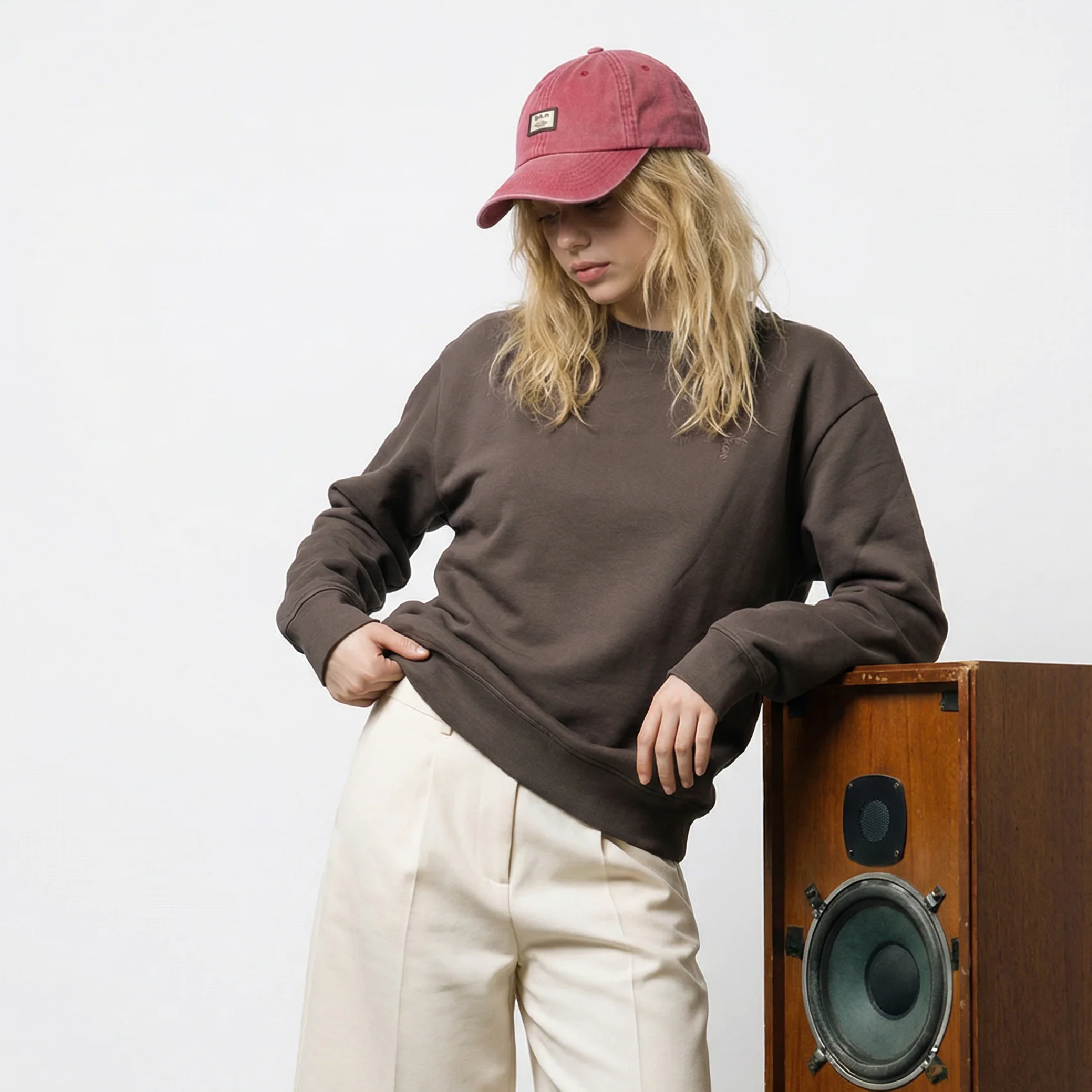 Boné Taken X Sanjo // Vintage Red