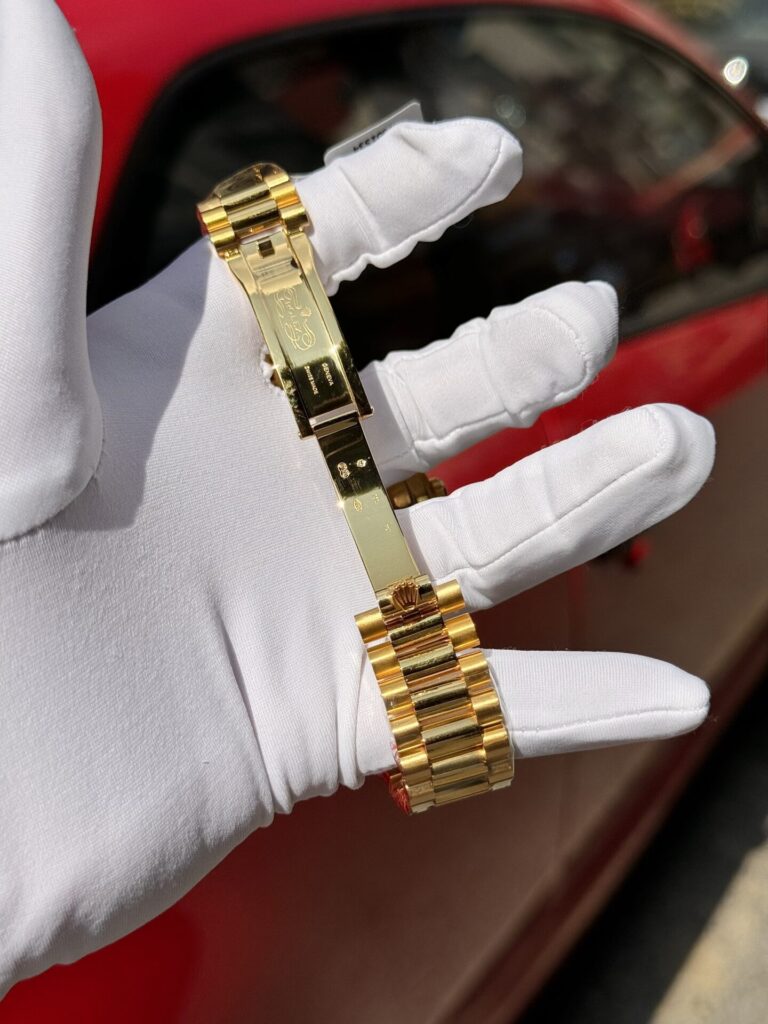 Rolex Day-Date YG Plated Diamond Dial 40mm Super Clone