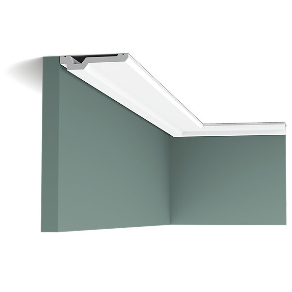 C356 Corniche plafond polyuréthane Orac Decor Luxxus - 2x10x200cm (h x p x L) - moulure décorative Pack 2 pièces