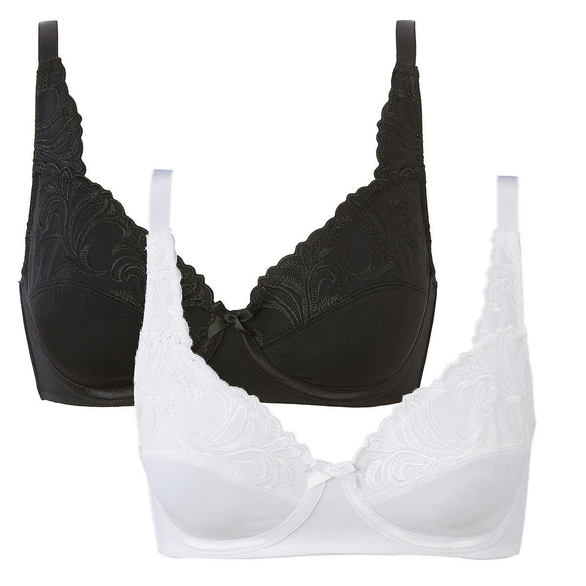 Lot de 2 soutiens-gorge  sans armatures Priss