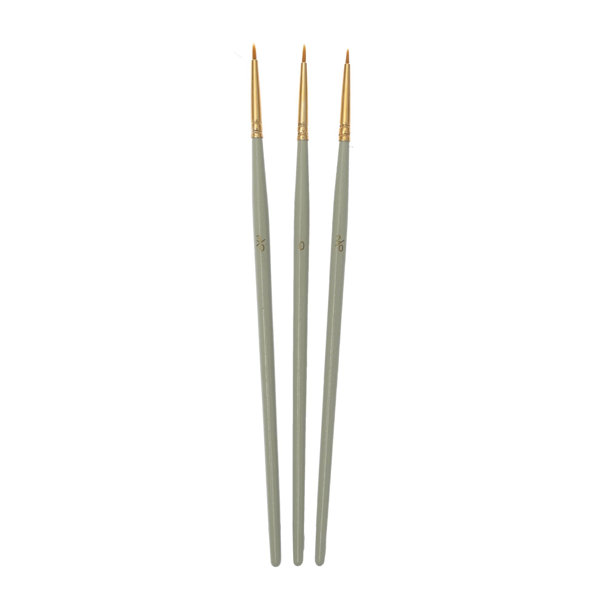 Detail Wooden Brush Set 3 Pack