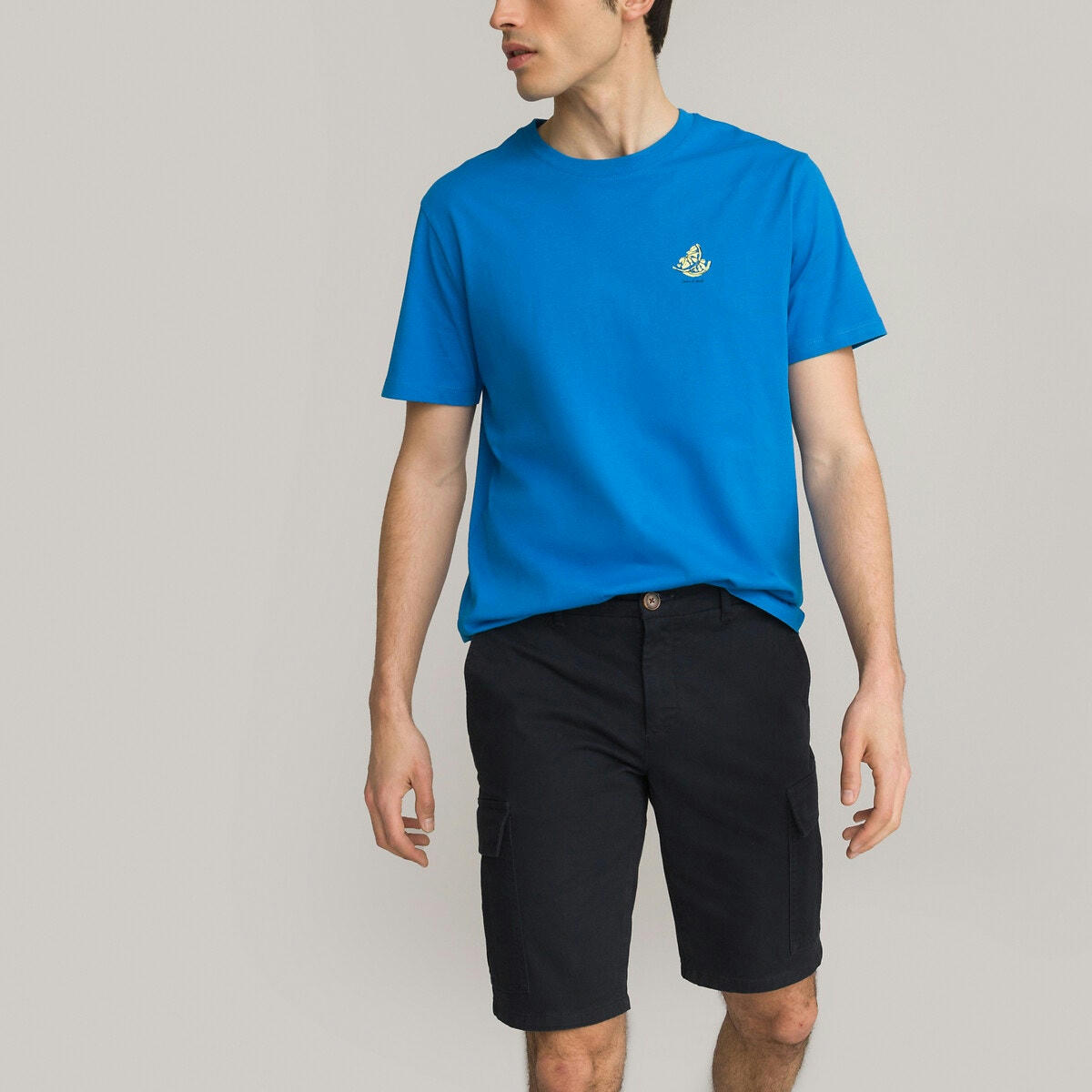 T-shirt col rond manches courtes