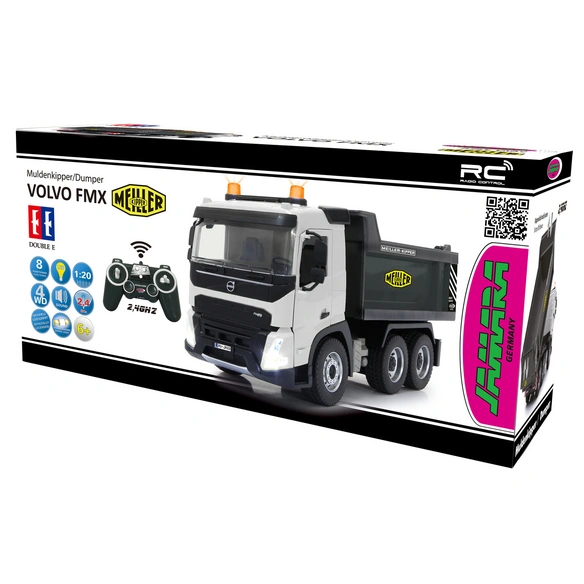Kinderfahrzeug, Muldenkipper Volvo FMX Meiller 1:20 2,4GHz