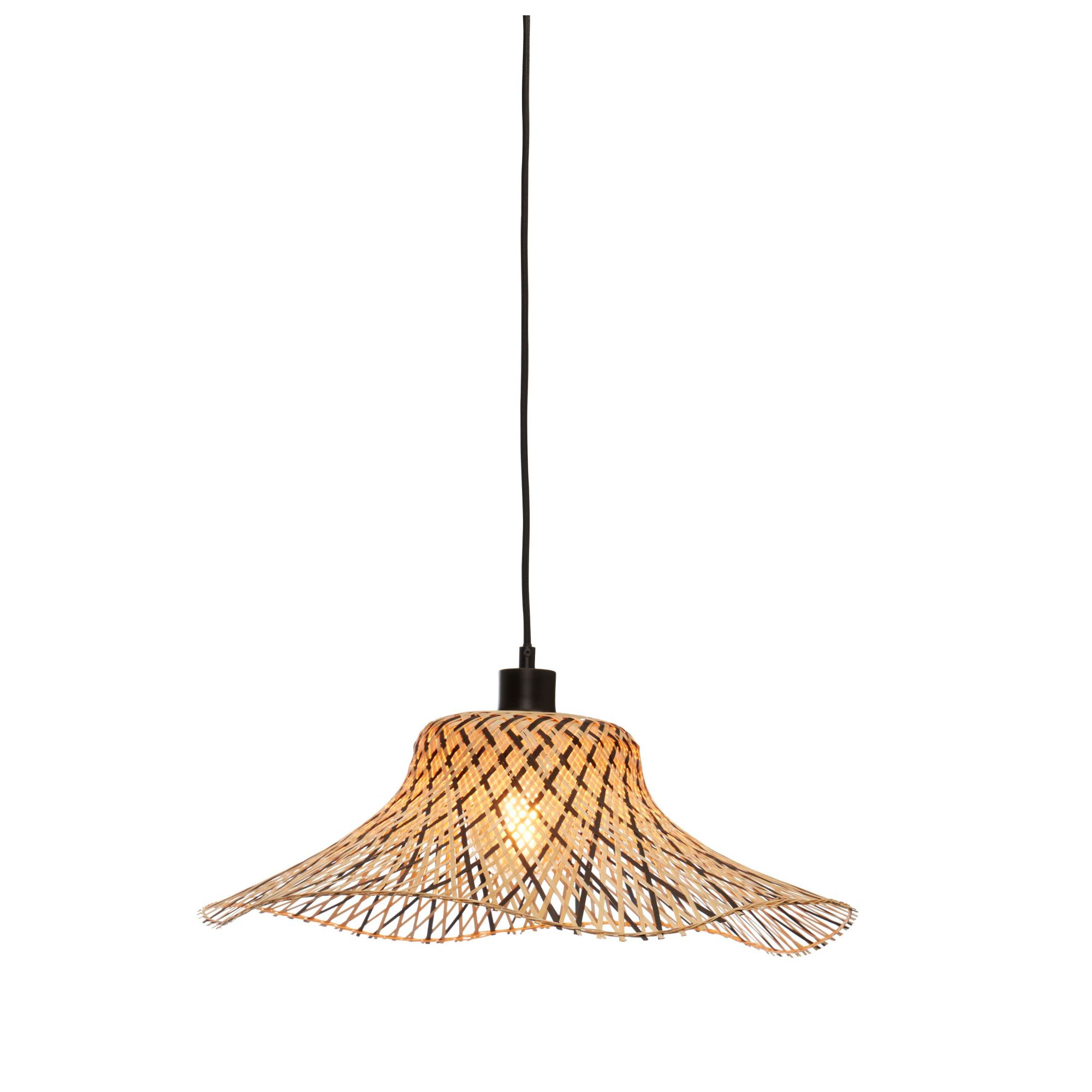 GOOD&MOJO hanglamp Ibiza - bruin - Ø50cm