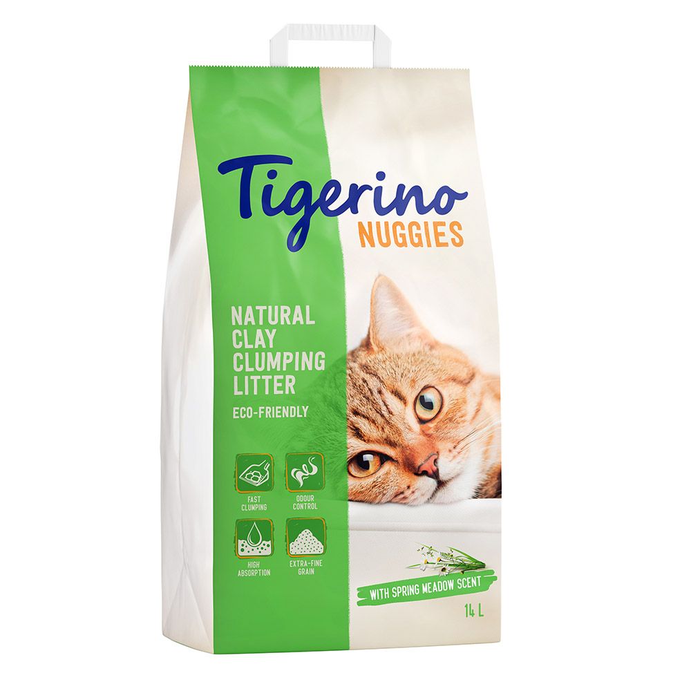 Tigerino Nuggies Cat Litter – Spring Meadow Scent