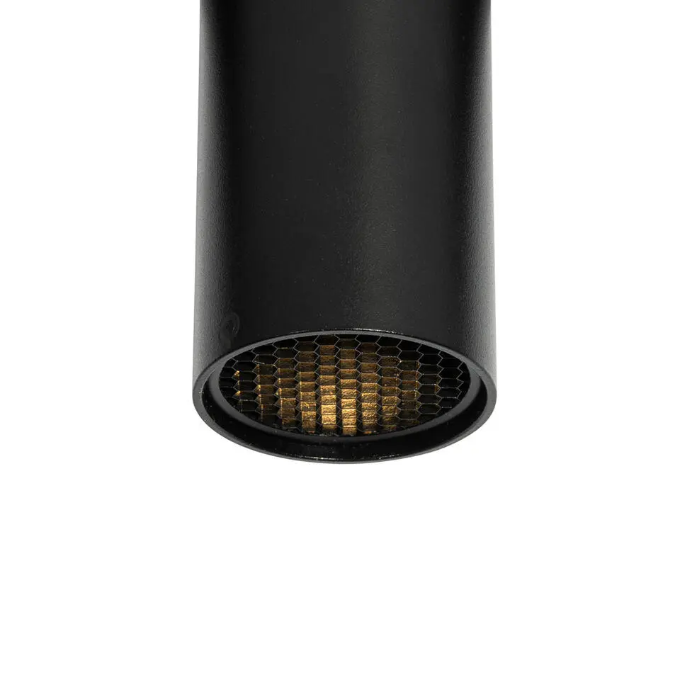 Qazqa railverlichting iconic zwart gu10