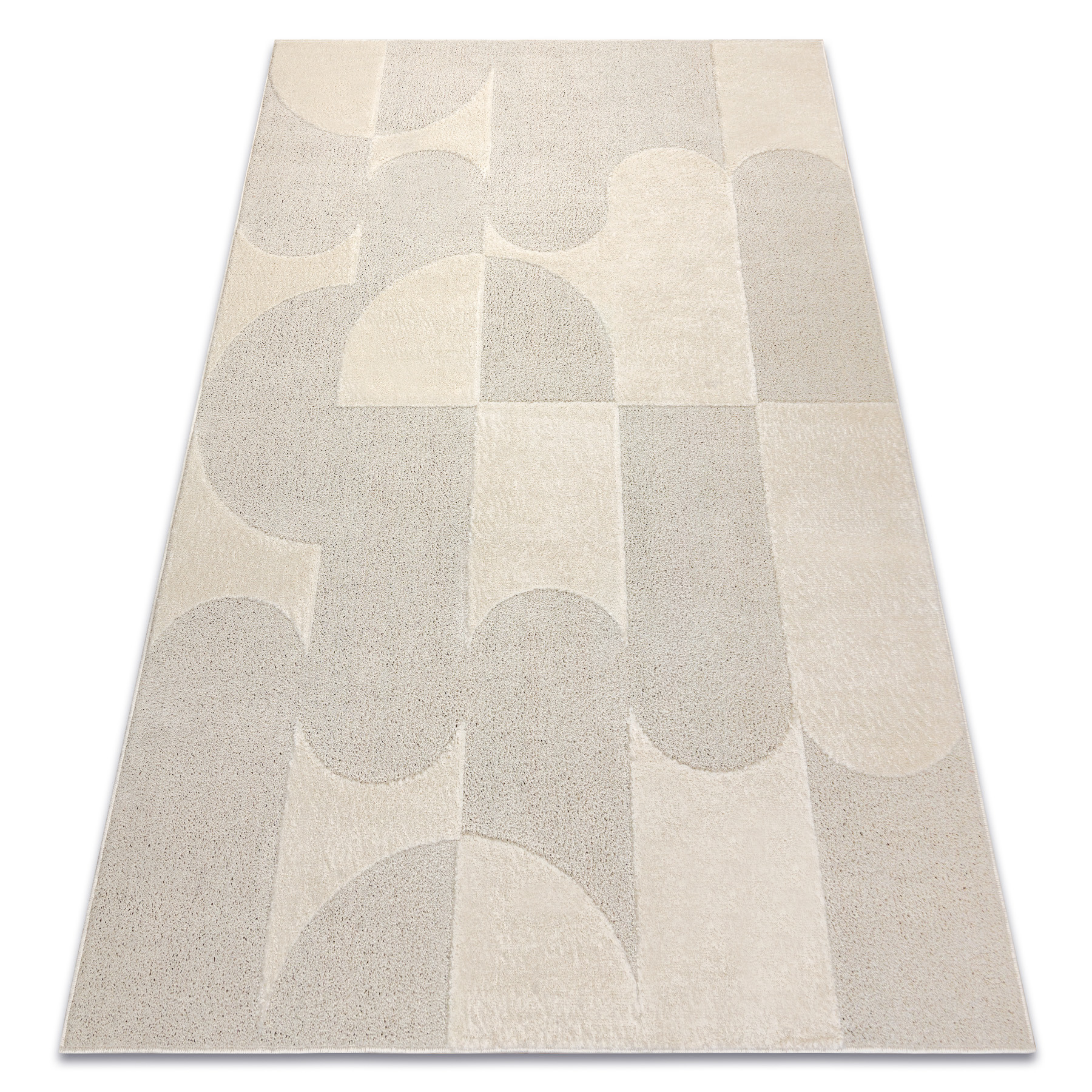 Dywan DUNE 2933 krem - Geometryczny, strukturalny 80x150 cm