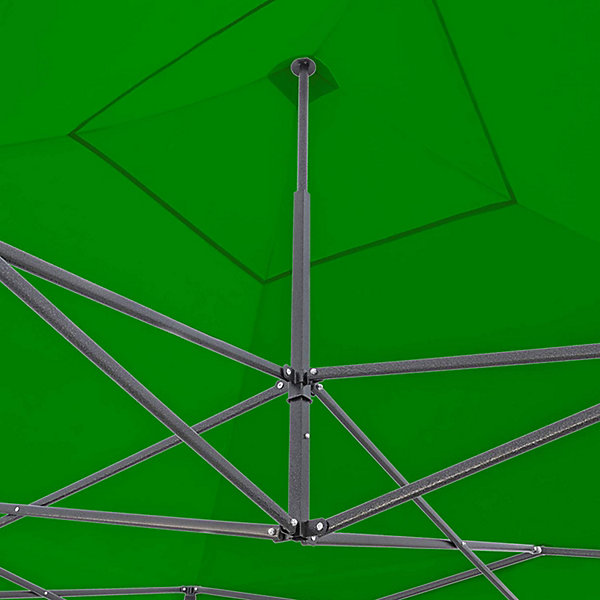 Gazebo de jardin pliant 3x3 - Vert