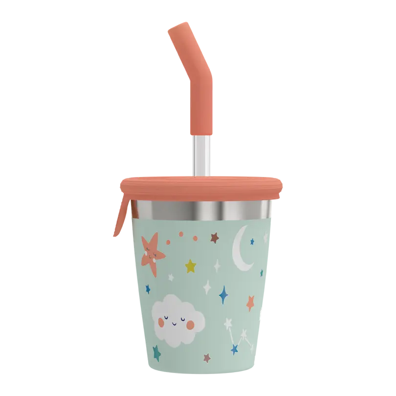 Trinkbecher Straw Cup