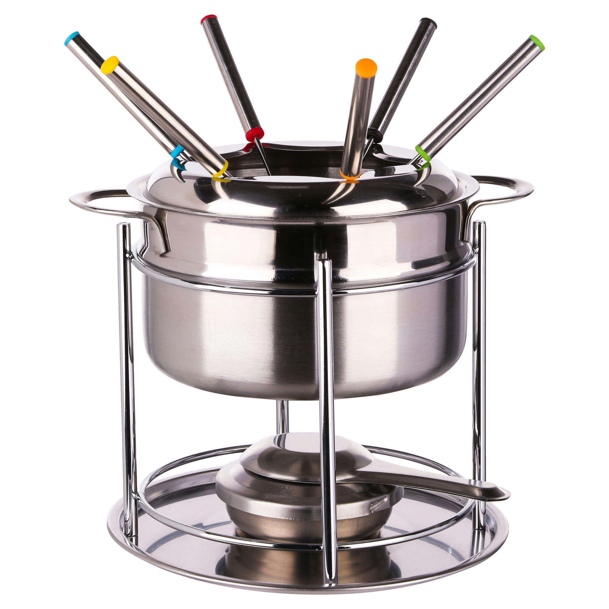 - Service à fondue en inox 6 personnes