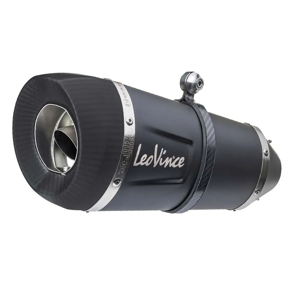 Leovince Factory S Black Edition Kawasaki Ninja 1000 Sx/Tourer 20-22 Ref:14336SB Stainless Steel&Carbon Homologated Muffler