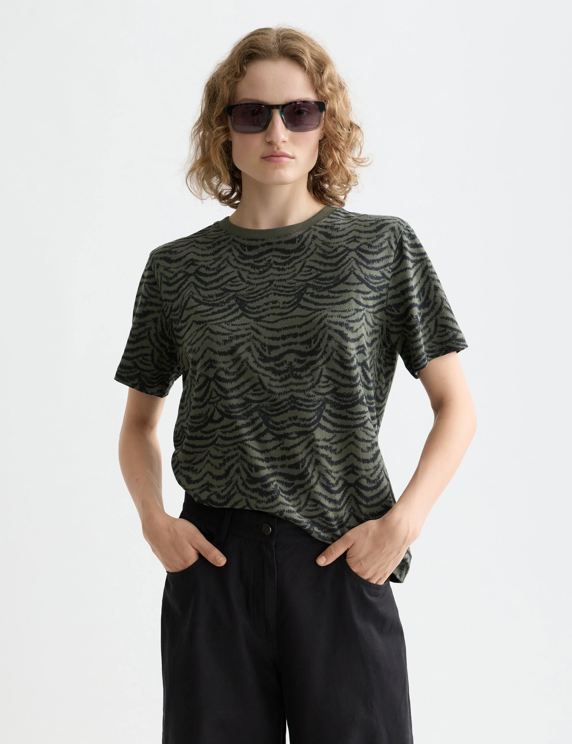 All over print regular fit T-shirt