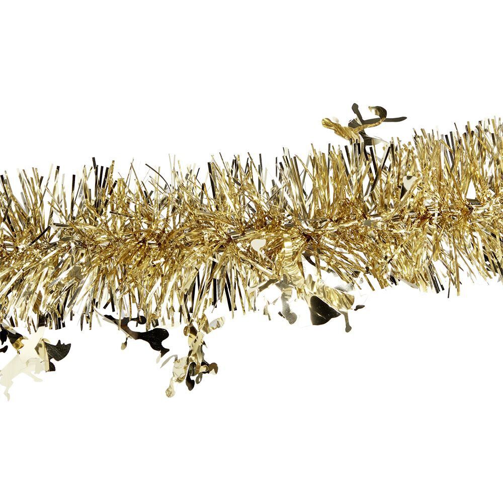 Guirlande de No&euml;l scintillante Disney Mickey doré 3m