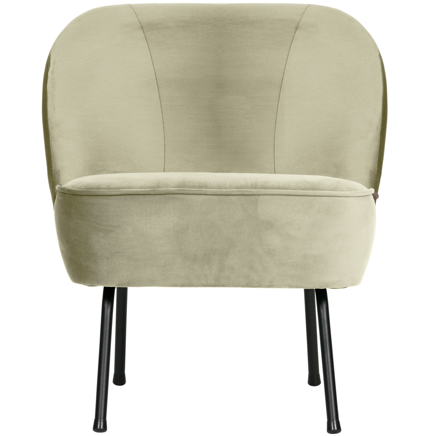 WOOOD fauteuil Vogue - Fluweel - Pistache - 69x57x70