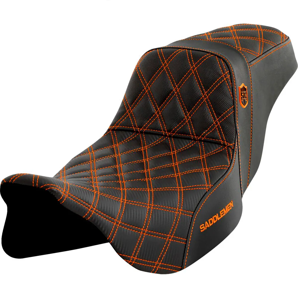 Saddlemen Pro Series SDC Performance Harley Davidson FLHFB 1868 ABS 23/FLHR 1584 08-11 SC80807ORA motorcycle seat