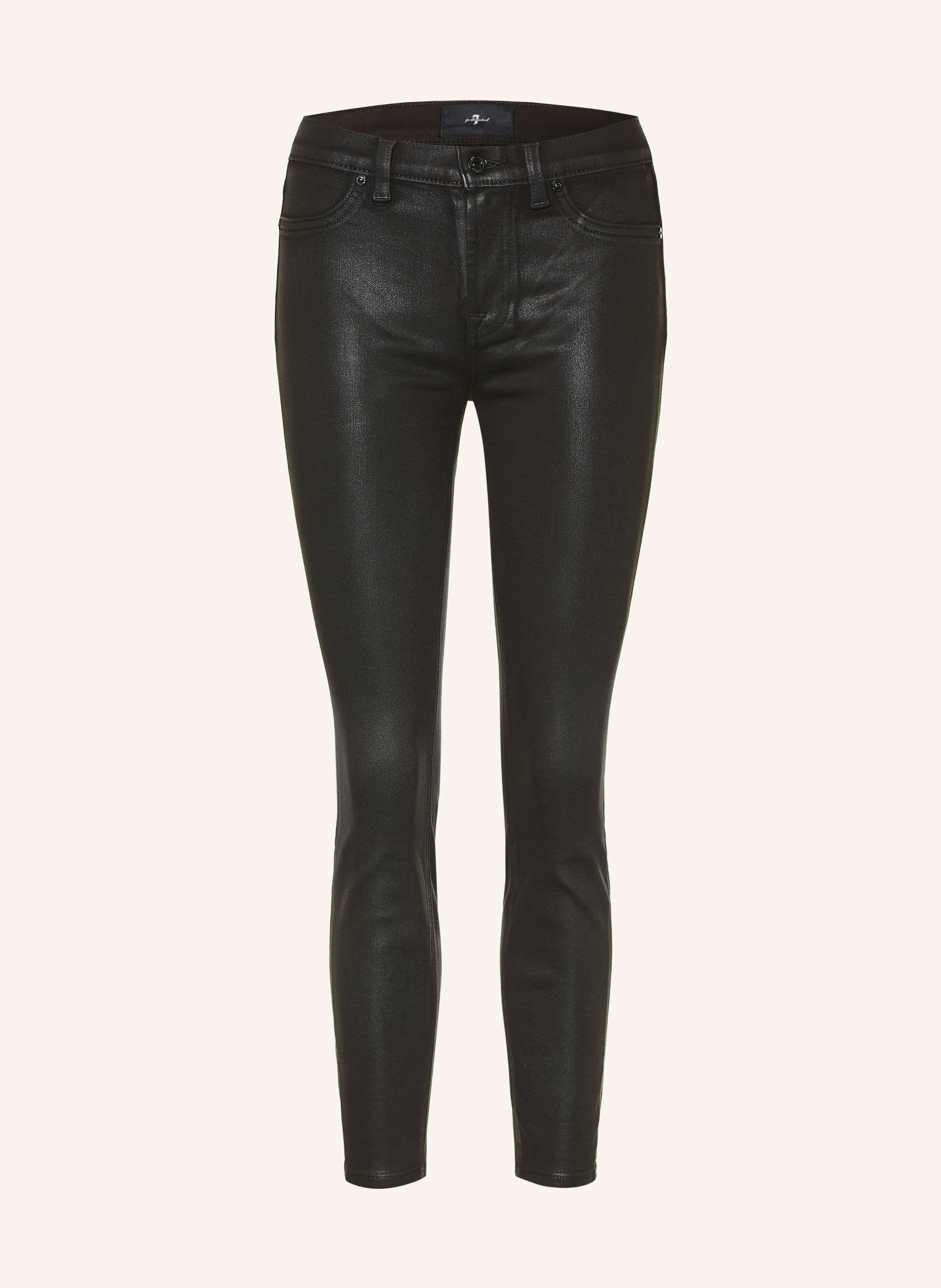 7 for all mankind Coated Jeans THE ANKLE SKINNY
