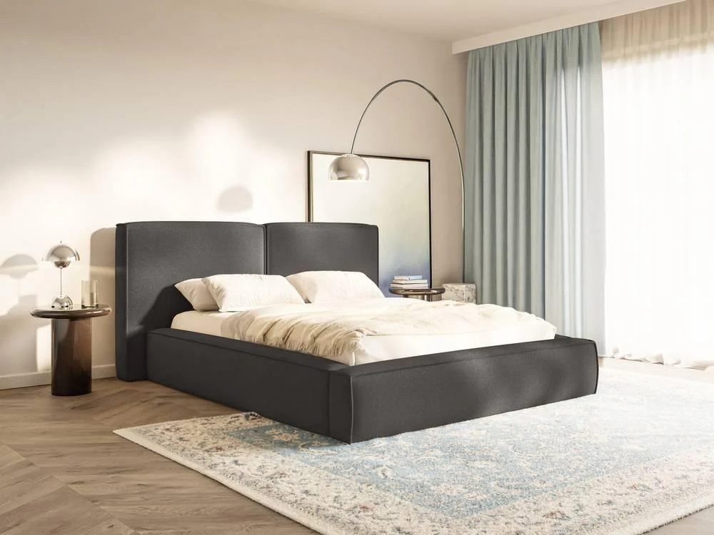 Bedframe Willa chenille 180 x 200 cm met opbergruimte