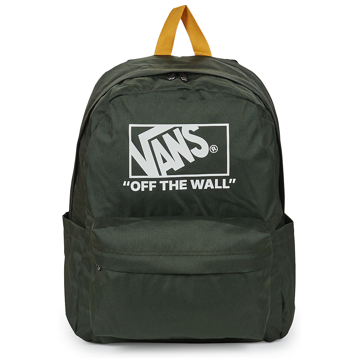 Vans - OLD SKOOL BACKPACK - Green / Dark / Yellow