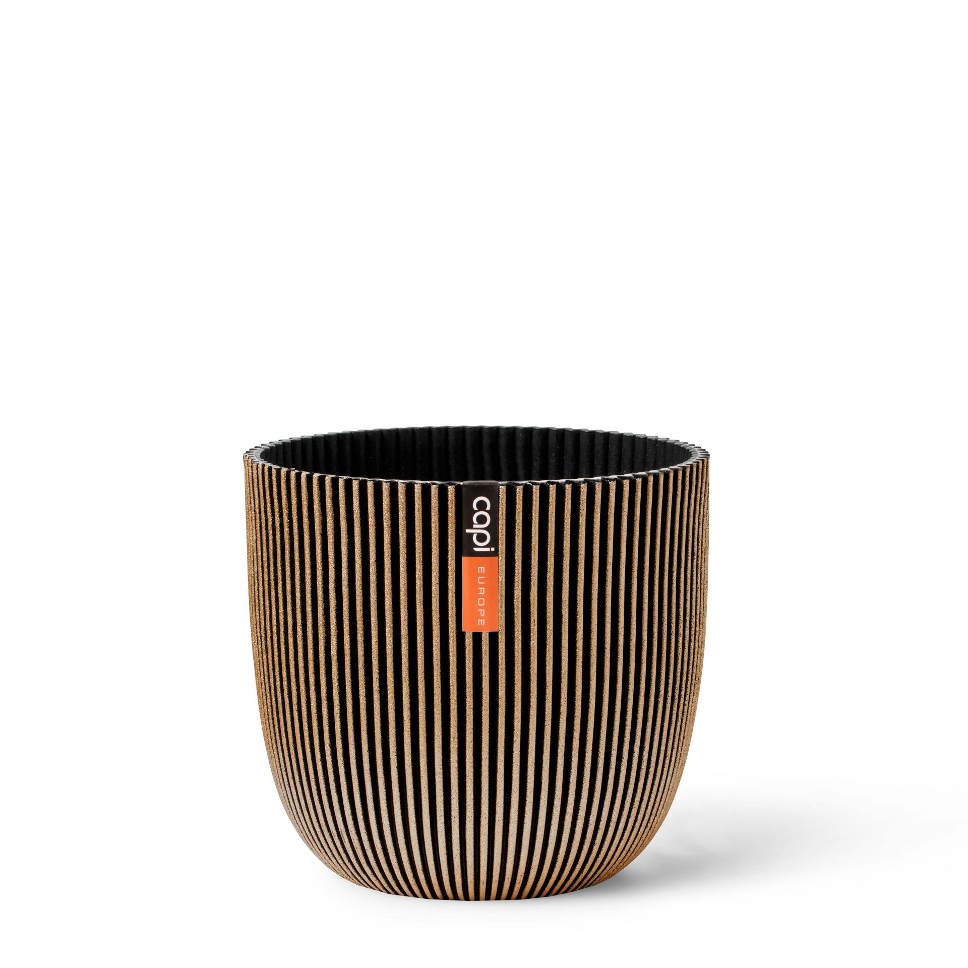 Capi Europe - Pot bol Groove 'made with' - 28x27 - Goud